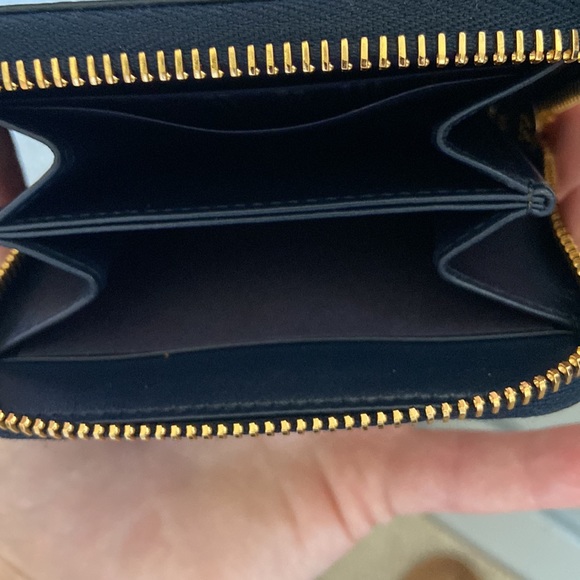 Authentic Prada Navy Blue Zip Wallet - Picture 7 of 7